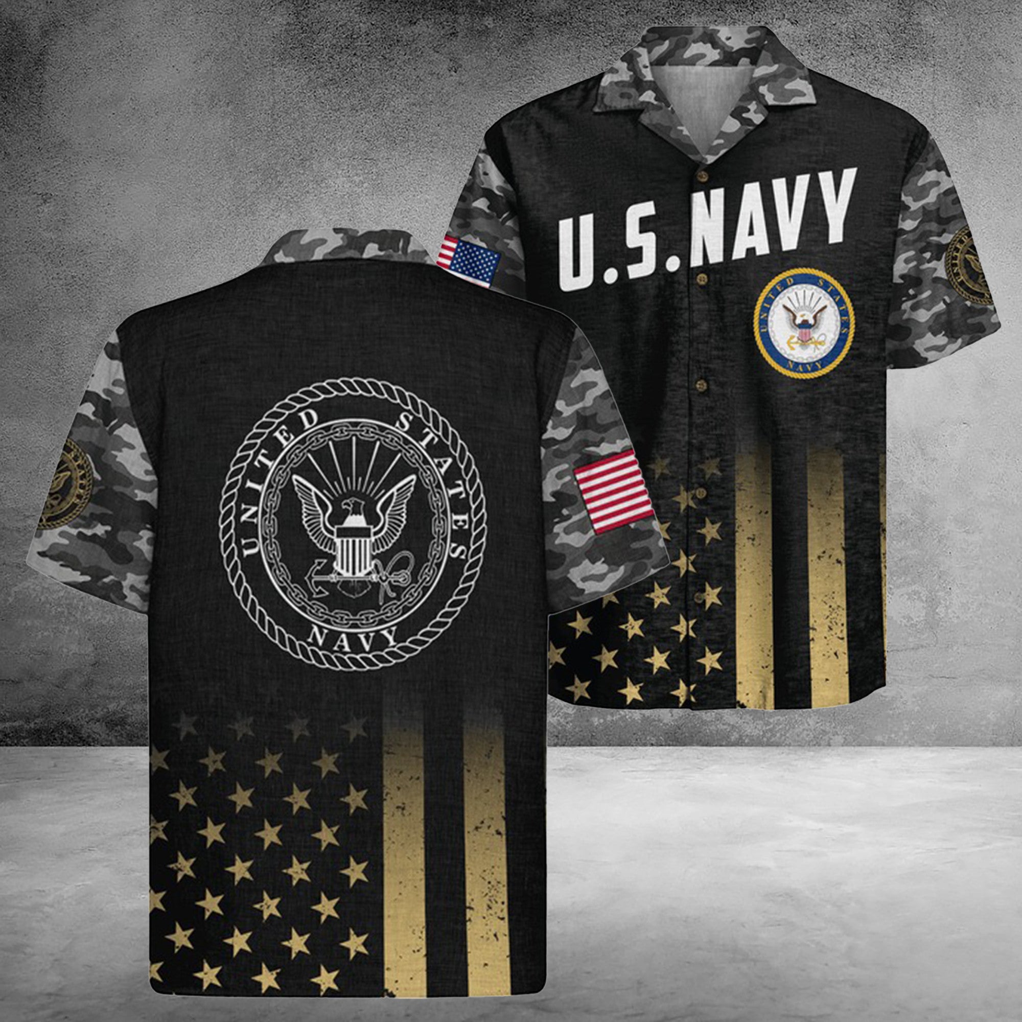 US Navy 250Th Years Of Service Hawaiian Shirt 250 Years Of Defending Liberty Gift For Son