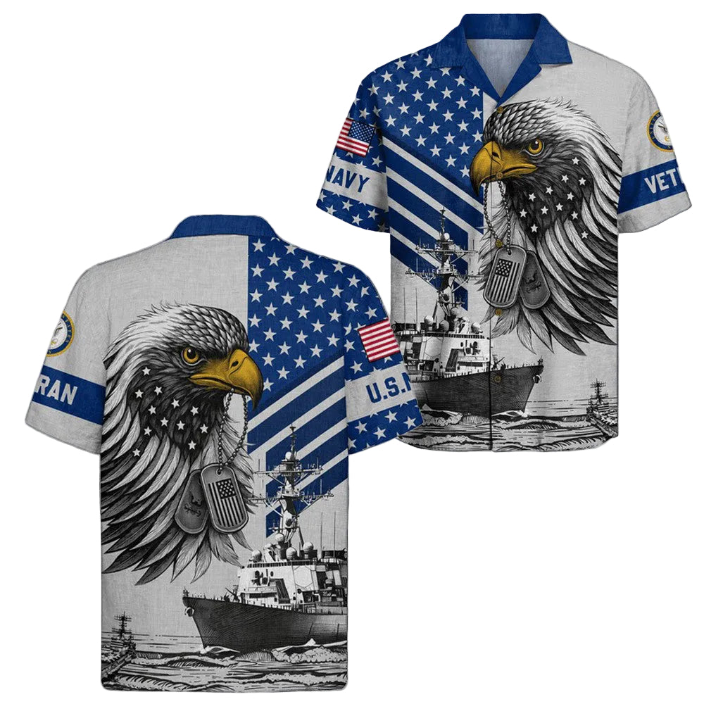 US Navy 250Th Years Of Service Hawaiian Shirt Service Honor Sacrifice Gifts For Wife