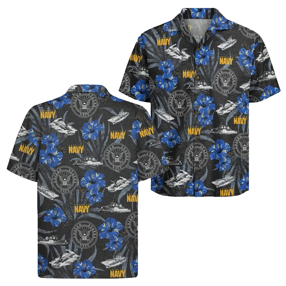 US Navy 250th Years Of Service Hawaiian Shirt United Wings Of Freedom Gifts Ideas For Him