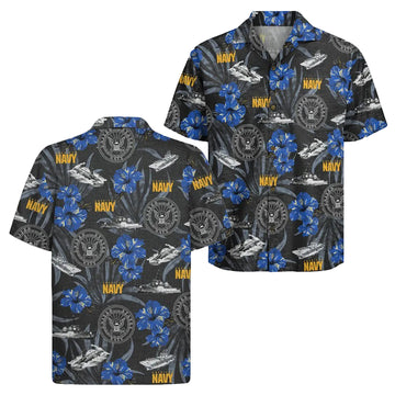 US Navy 250th Years Of Service Hawaiian Shirt United Wings Of Freedom Gifts Ideas For Him