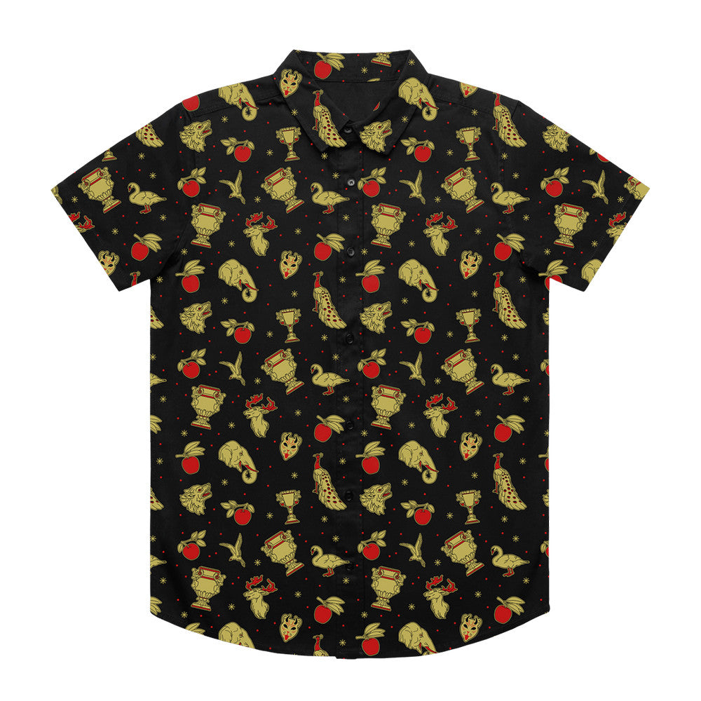 Peacocks Swans The Home Team Hawaiian Shirt Rock Band Tee Gift For The Home Team Lovers