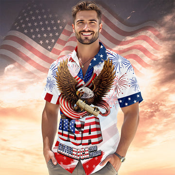 America 250 Years 1776 - 2026 Hawaii Shirt America 250 Merchandise Gifts For Patriotic Dad