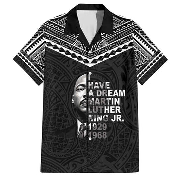 American Samoa MLK Day Hawaiian Shirt Polynesian Style History Apparel Gift For Him