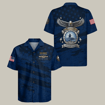 Eagle US Navy Submarine Hawaiian Shirt US Navy Veteran Clothes Father Gift Ideas
