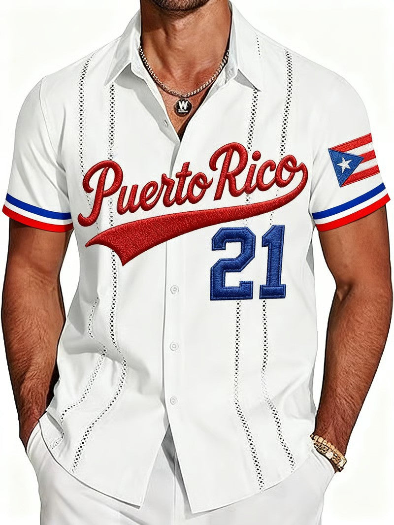 Personalized Puerto Rico 21 Hawaiian Shirt World Classic 2026 Boricua Heritage Fan Apparel Best Gift