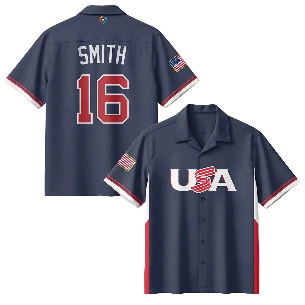 Mason Miller 16 Hawaiian Shirt USA 2026 World Baseball Classic Apparel Sport Lovers