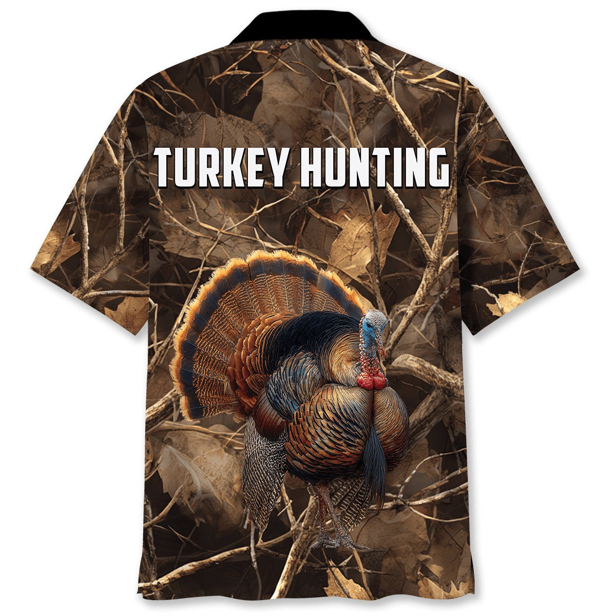 Turkey Hunting Camo Grass Hawaiian Shirt Turkey Hunting Gifts For Men