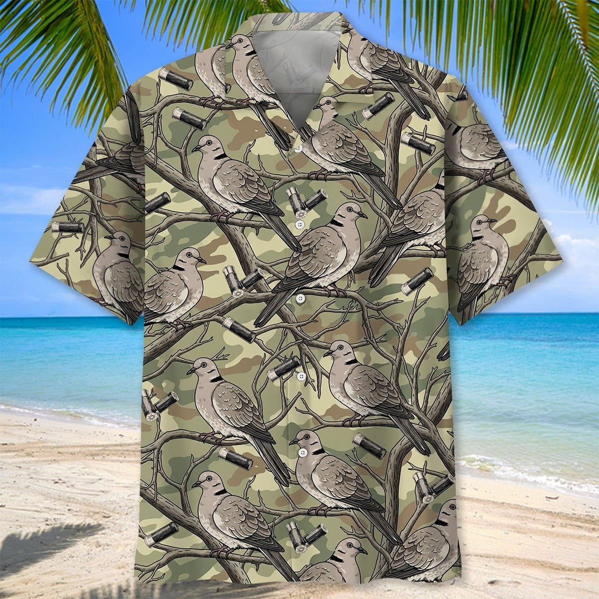 Vintage Dove Hunting Hawaiian Shirt Hunting Gifts For Outdoorsmen