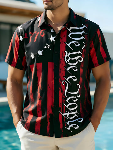 USA 250Th Anniversary Hawaiian Shirt Independence Day Apparel Gifts For Your Brother