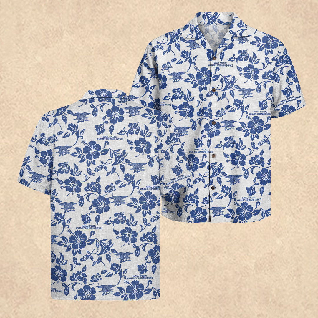 US Naval Special Warfare Command 250th Years of Service Hawaiian Shirt Husband Gift