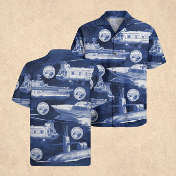 US Naval Special Warfare Command 250th Years of Service Hawaiian Shirt Gift for Dad