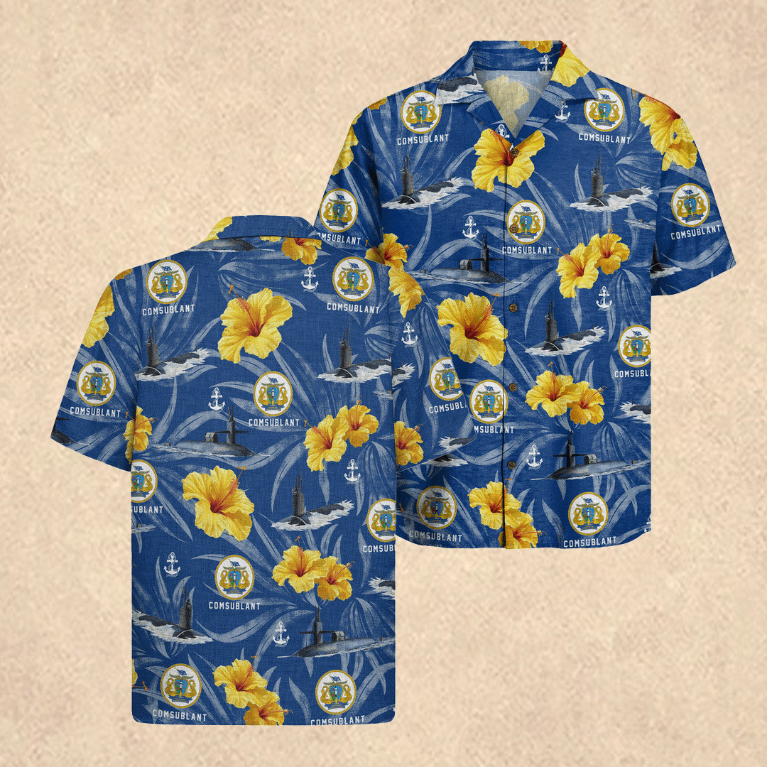 US Navy Submarine 250th Years of Service Hawaiian Shirt Submarine Force Navy Gift