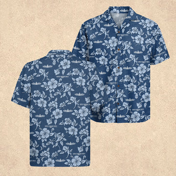 US Navy Surface Warfare Forces 250th Hawaiian Shirt 4th of July Patriotic Gift
