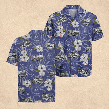 US Navy Seabees Hawaiian Shirt Independence Day Merch Father's Day Gift Ideas