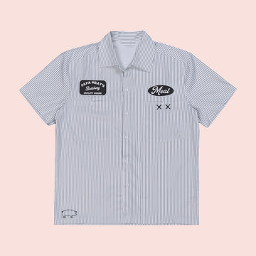 Papa Meat Merch Butcher Button Up Shirt Youtuber Clothing Unique Gift For Fans