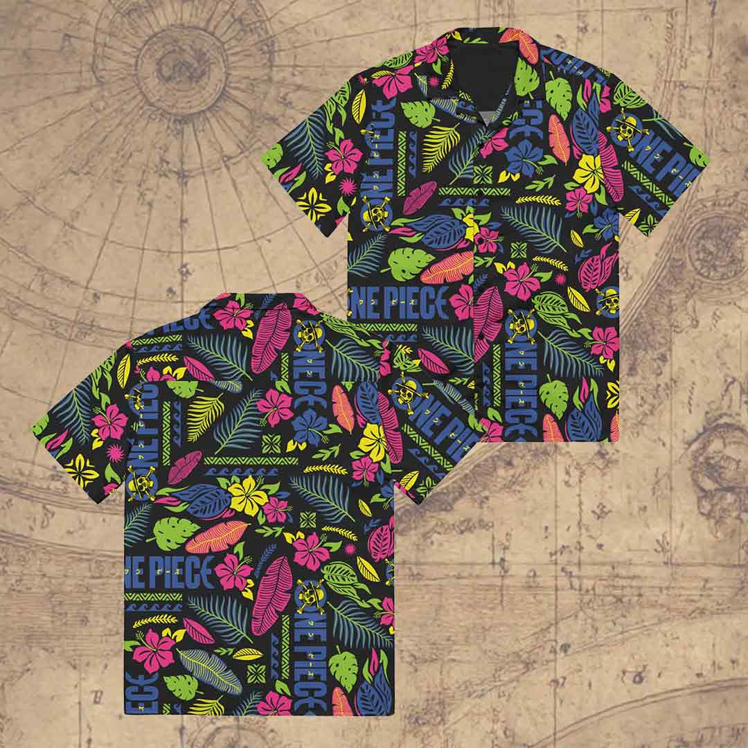 One Piece Radical Adventures Hawaii Shirt One Piece Live Action Apparel Anime Fan Gifts