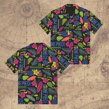 One Piece Radical Adventures Hawaii Shirt One Piece Live Action Apparel Anime Fan Gifts