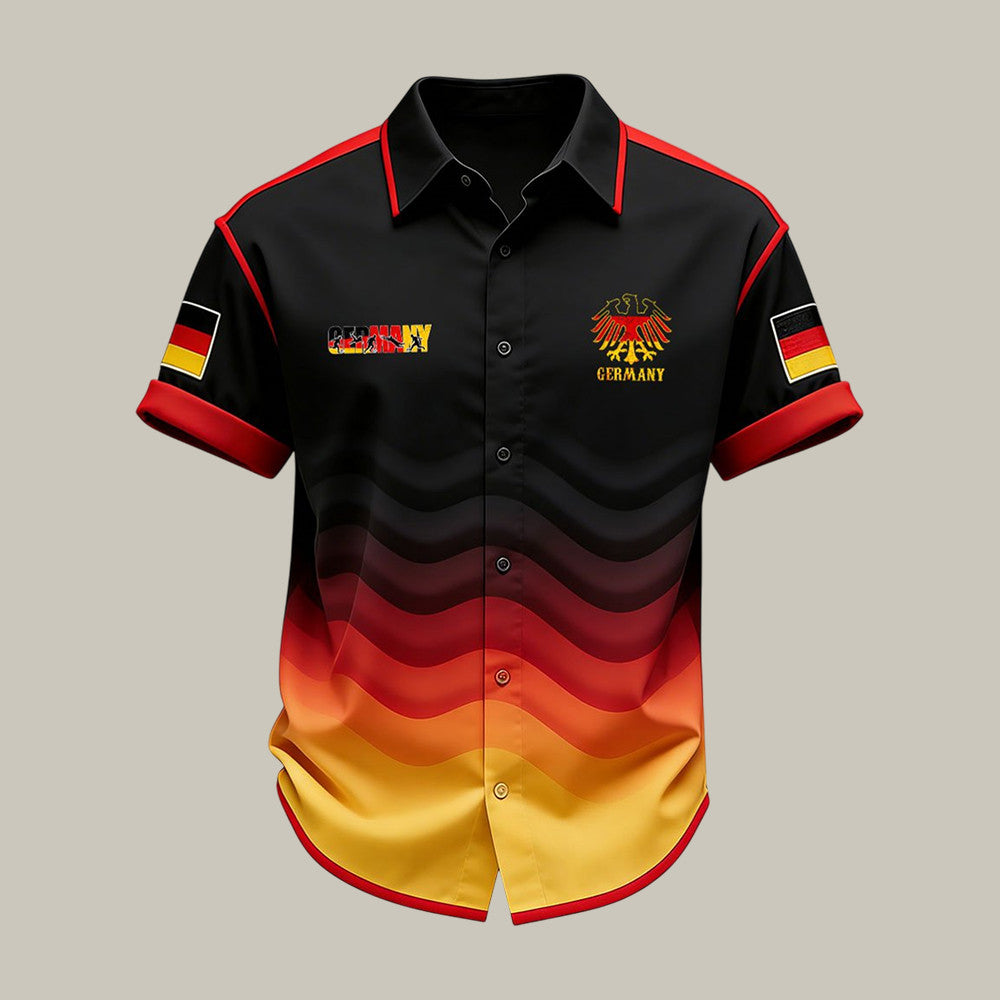 Germany National Football Team World Cup Button Up Shirt FIFA World Cup 2026 Merch Gift Idea