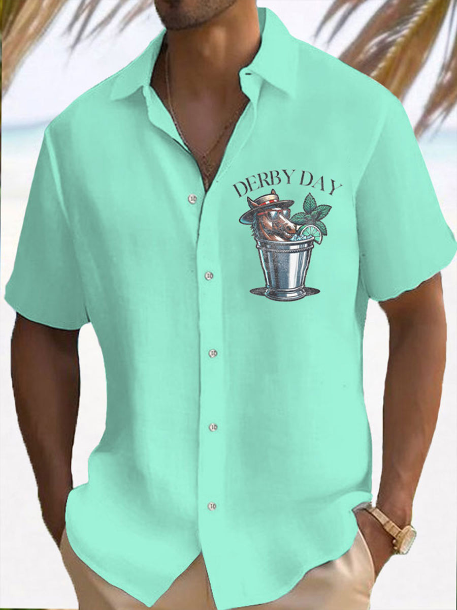 Kentucky Derby 2026 Hawaiian Shirt Derby Day Rose Apparel Gift Ideas For Men