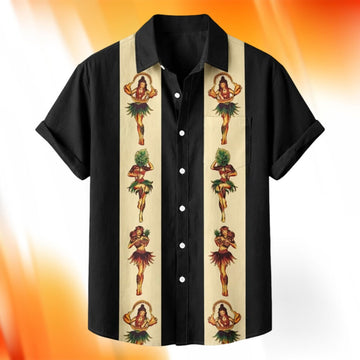 Kutter Bradley American Idol 2026 Hawaiian Short Sleeve Button Up Shirt Gifts For Men