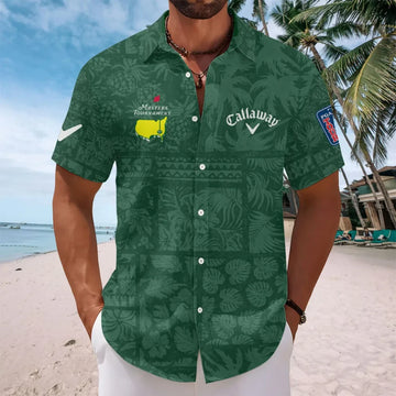Masters Tournament Golf Hawaiian Shirt PGA Tour Apparel Present Idea For Golfers
