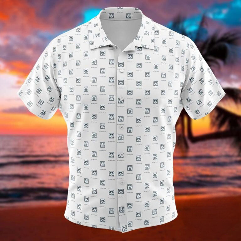 RSVLTS No Data Found Button Shirt RSVLTS Error Clothing Gift For Tech Professionals