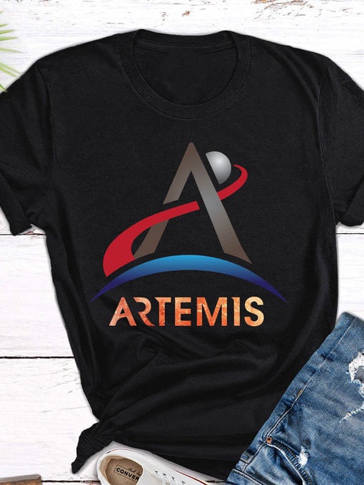 Nasa Artemis Logo Moon To Mars T-Shirt NASA Moon Mission 2026 Shirt Present For Mother Retro 2026 Artemis II