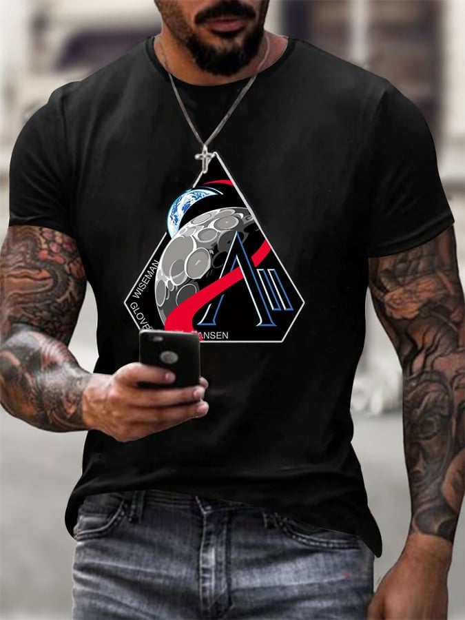 NASA Moon Landing 2026 T-Shirt Artemis 2 Mission Merch Present For Dad Retro 2026 Artemis II