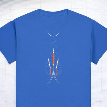 NASA Launch T-Shirt Space Lover Shirt Artemis 2 Mission Gift For Friends Retro 2026 Artemis II