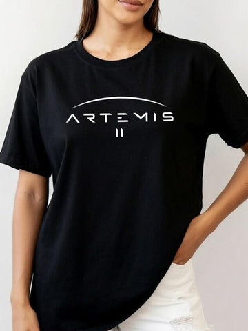 Landing Mission T-Shirt NASA Moon Mission 2026 Clothes Best Gift For Astronomy Enthusiasts Retro 2026 Artemis II