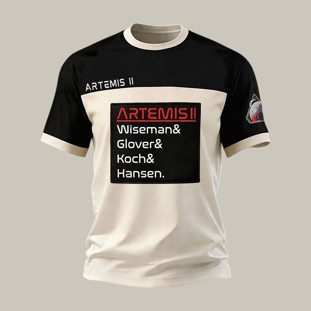 Mission Graphic Design T-Shirt NASA Moon Mission 2026 Clothes Best Gift For Husband Retro 2026 Artemis II