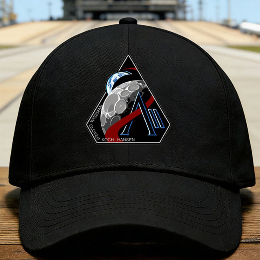 Mission Logo Design Hat NASA Moon Mission 2026 Baseball Cap Great Gift Ideas Retro 2026 Artemis II