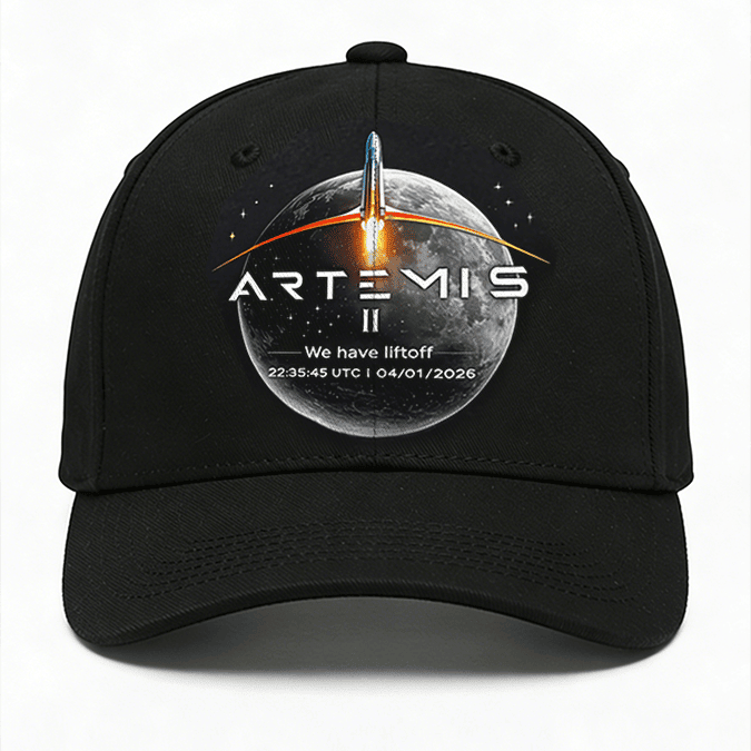 Space Mission Hat We Have Liftoff NASA Moon Mission 2026 Merch Astrophile Gifts Retro 2026 Artemis II