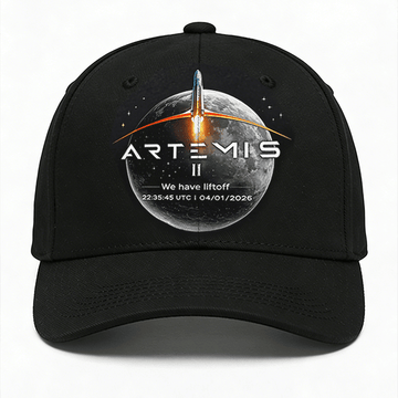 Space Mission Hat We Have Liftoff NASA Moon Mission 2026 Merch Astrophile Gifts Retro 2026 Artemis II