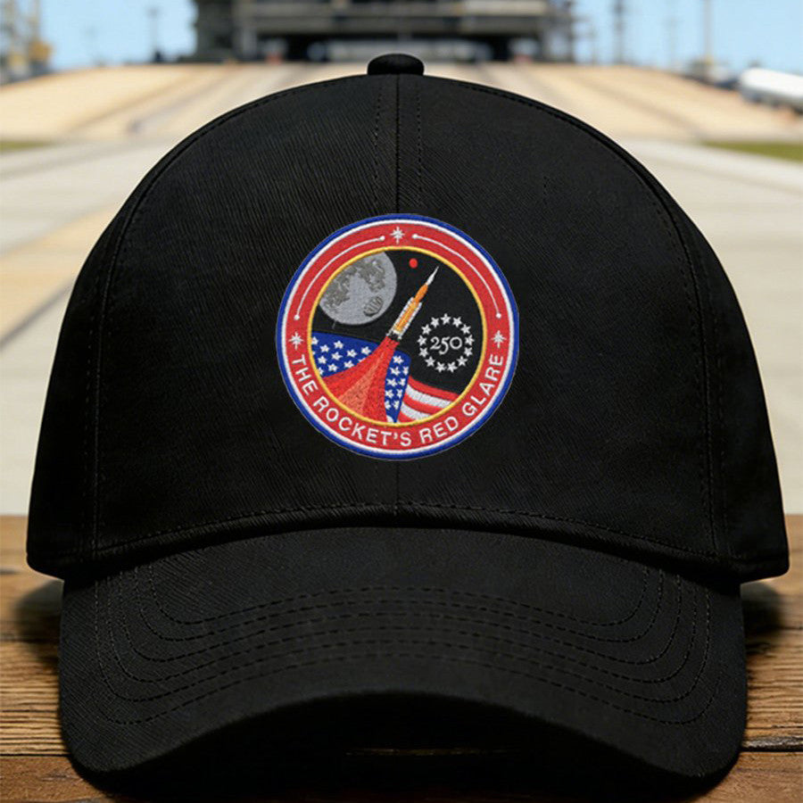 The Rocket Art Hat Artemis 2 Mission Baseball Cap Astrophile Present For Him Retro 2026 Artemis II