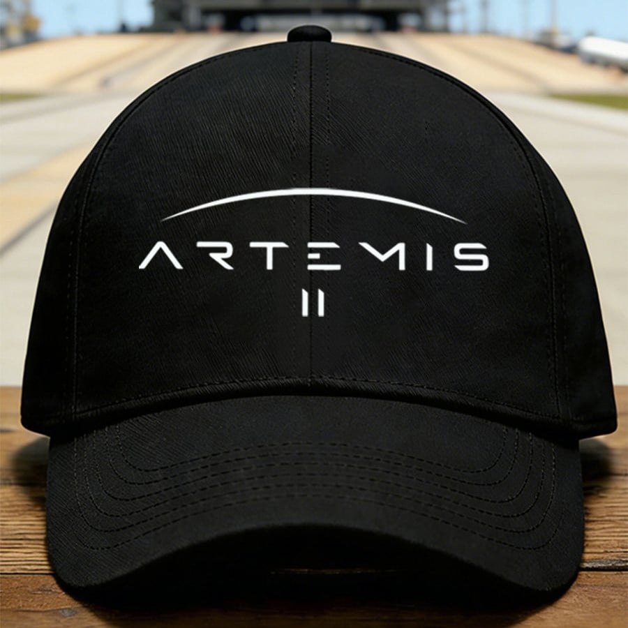 NASA Artemis 2 Mission Baseball Cap Space Exploration Emblem Merchandise Astronomy Fan Gift Retro 2026 Artemis II
