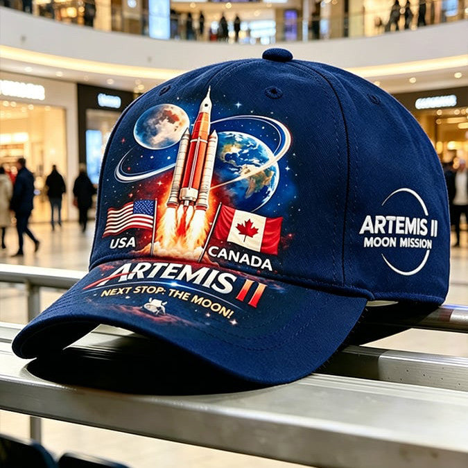 NASA Baseball Cap SLS Rocket Launch Merch Gift For Universe Explorer Retro 2026 Artemis II
