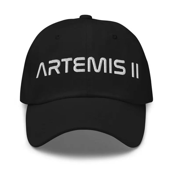 NASA Baseball Cap Space Exploration Mission Clothing Gift For Aspiring Pilot Retro 2026 Artemis II