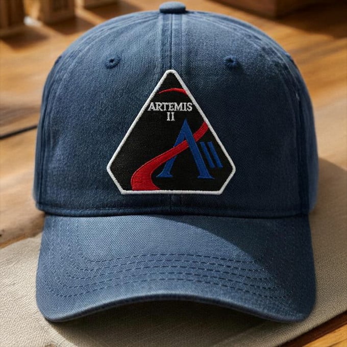 2026 Baseball Cap Space Exploration Mission Patch Clothes Gift For NASA Enthusiasts Retro 2026 Artemis II