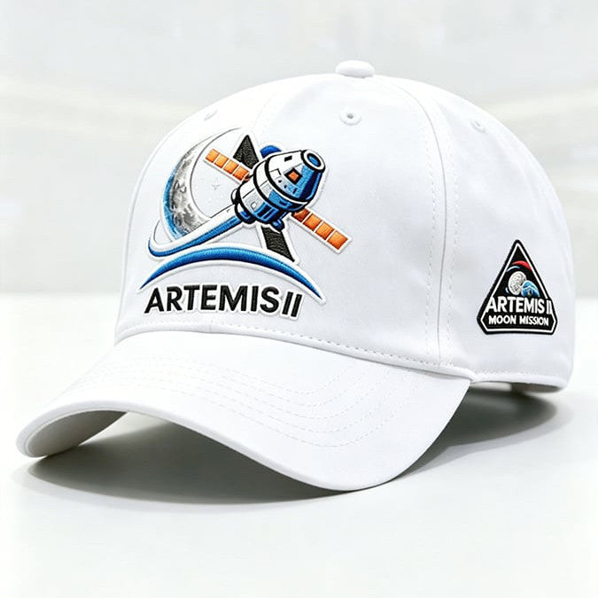 NASA Artemis 2 Mission Hat Space Exploration Moon Landing Apparel Science Student Gift Retro 2026 Artemis II