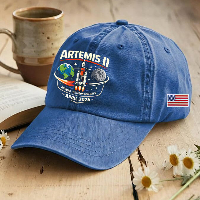 NASA Baseball Cap SLS Rocket Launch Clothes Astronomy Fan Gift Retro 2026 Artemis II