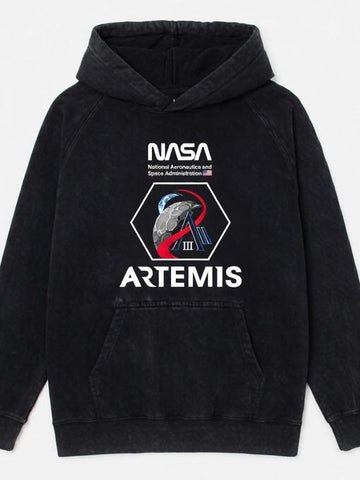 2026 Hoodie Space Exploration NASA Logo Merch Gift For Science Geeks Retro 2026 Artemis II