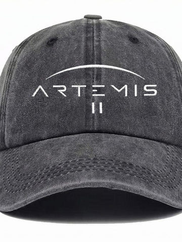 Mission 2026 Hat Moon Landing Artemis 2 Mission Baseball Cap Gift For Astrophiles Retro 2026 Artemis II
