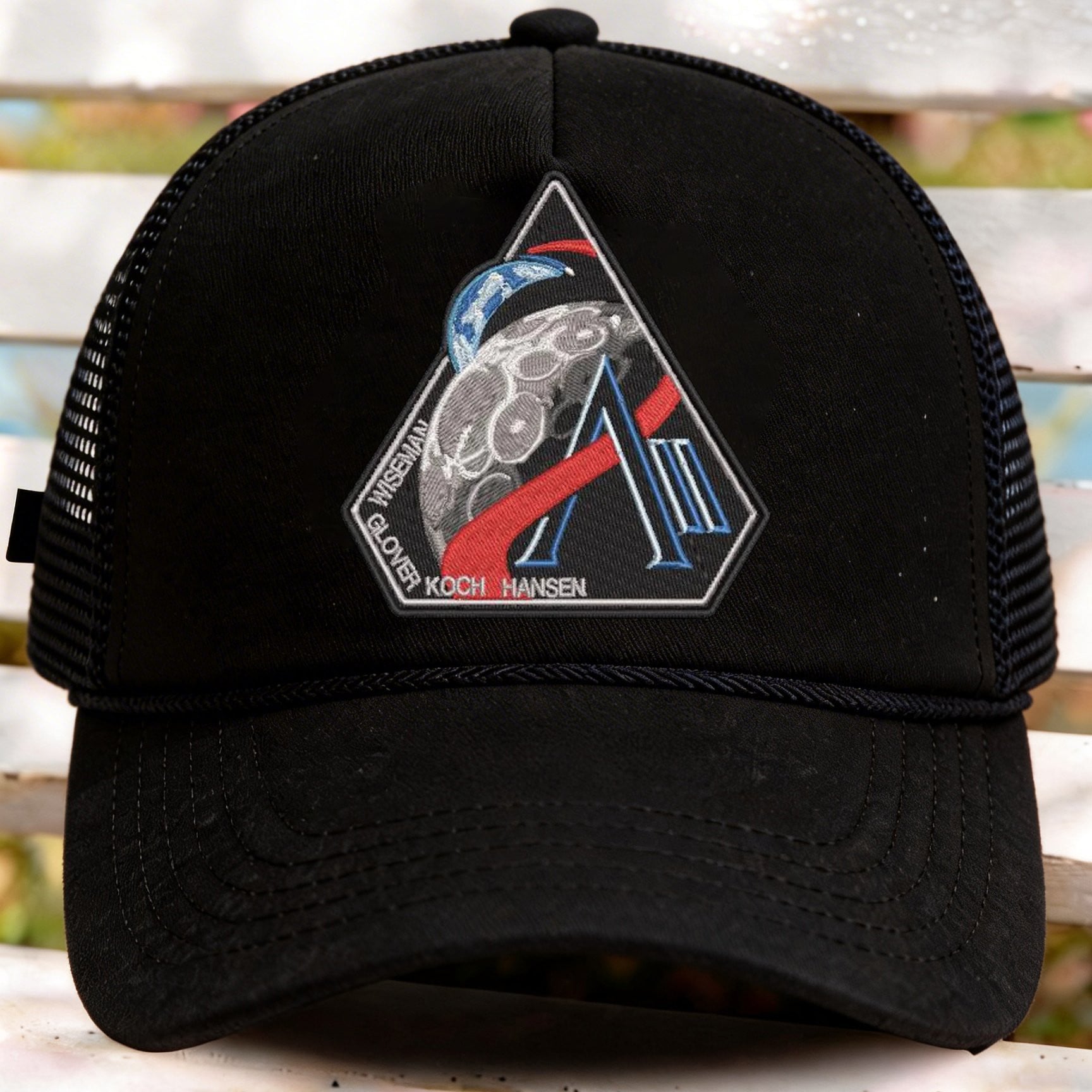 Space Mission Trucker Hat NASA Moon Mission 2026 Merch Gift For Astronomy Enthusiasts Retro 2026 Artemis II