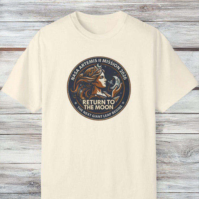 Mission T-Shirt Next Giant Leap Begins Merch Gift For Galaxy Dreamer Retro 2026 Artemis II