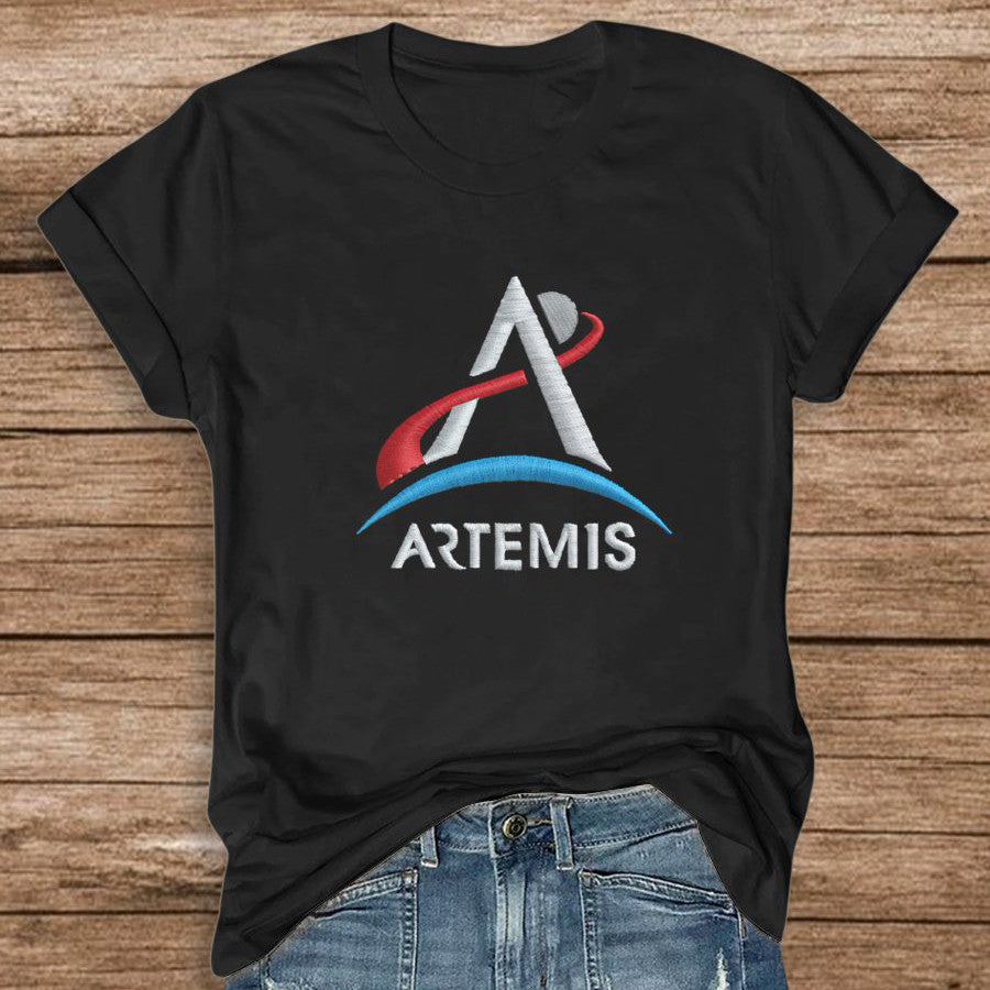 NASA Lunar Orbit Mission T-Shirt Space Exploration Merch Science Teacher Gift Retro 2026 Artemis II
