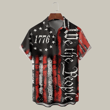1776 We The People Hawaiian Shirt Best 4Th Of July Apparel Patriotic Gifts For Him