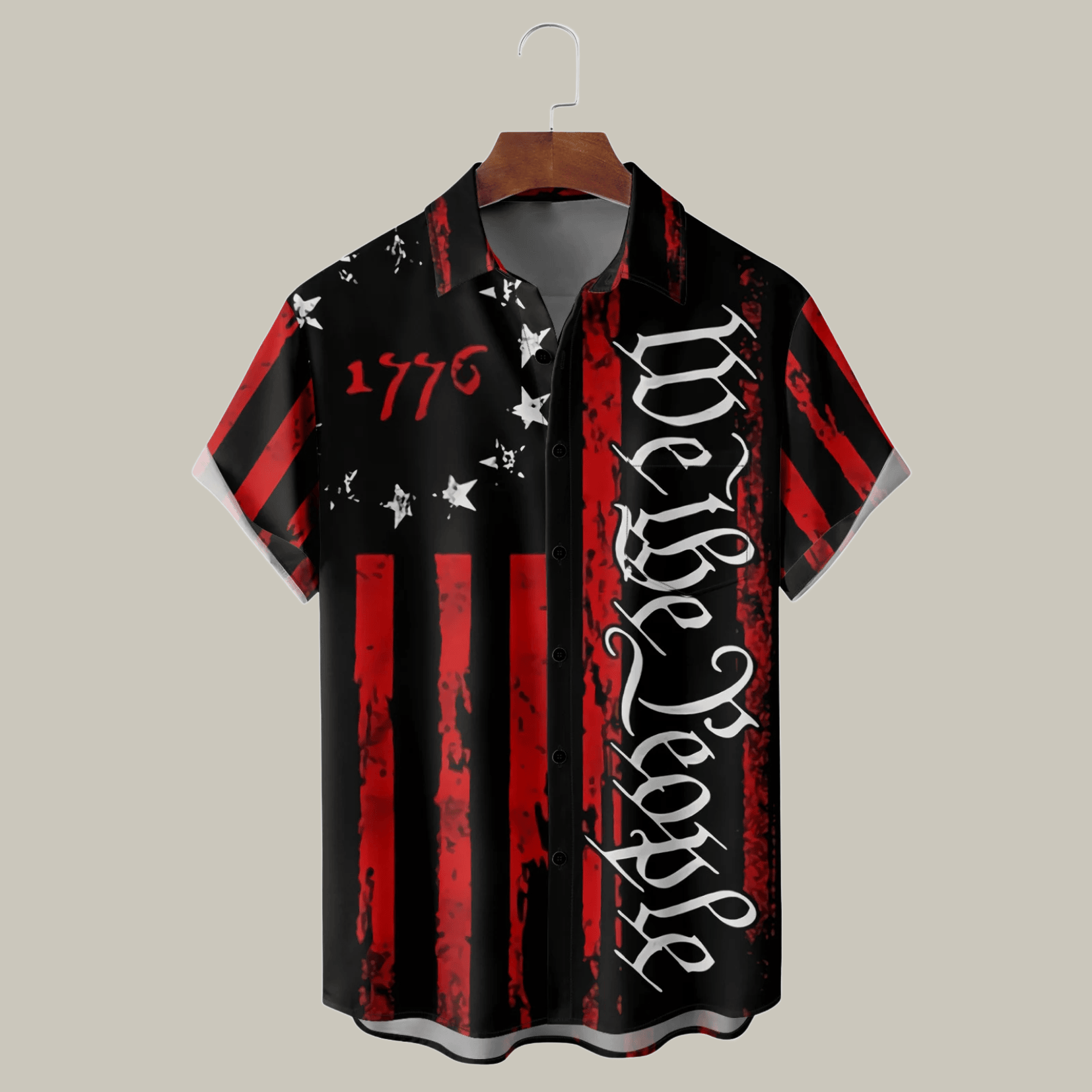 1776 We The People Hawaiian Shirt Independence Day Apparel Gifts For 4Th Of July