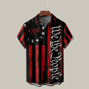 1776 We The People Hawaiian Shirt Independence Day Apparel Gifts For 4Th Of July