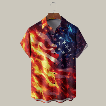 Independence Day US Flag Hawaiian Shirt 4Th Of July Clothes Best Patriotic Gifts